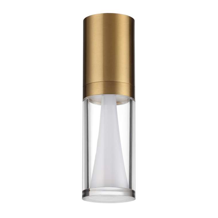 Потолочный светильник Odeon Light Defance 7144/4CL античная бронза/акрил/металл IP20 LED 4W 280Лм 3000K 180° 220V