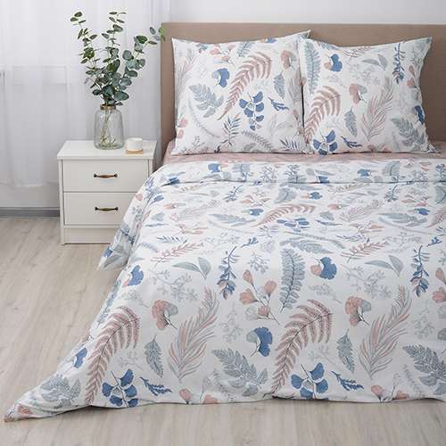 КПБ Традиция 'ПРОСТО КРАСИВЫЙ' 2,0 спальный с европростыней, бязь, 100 % хлопок, пл. 125 гр./кв.м., 'Тори'