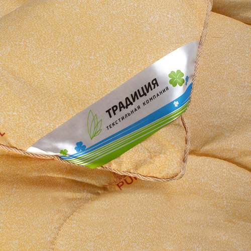 Одеяло ОВЕЧЬЯ ШЕРСТЬ 300 гр. 'Стандарт' евро, в 100% полиэстере