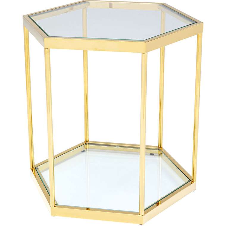 Столик приставной Hexagon с шестигранной столешницей