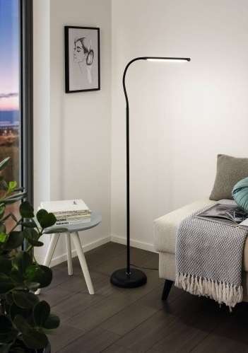 Торшер Laroa Black 96439 (пластик, цвет черный)