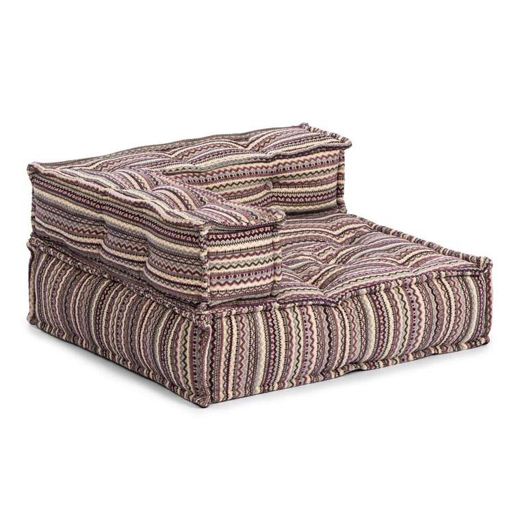 Угловой мягкий модуль Lici бежево-коричневого цвета