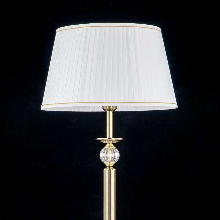 Citilux Гера CL433913 Торшер с абажуром Бронза