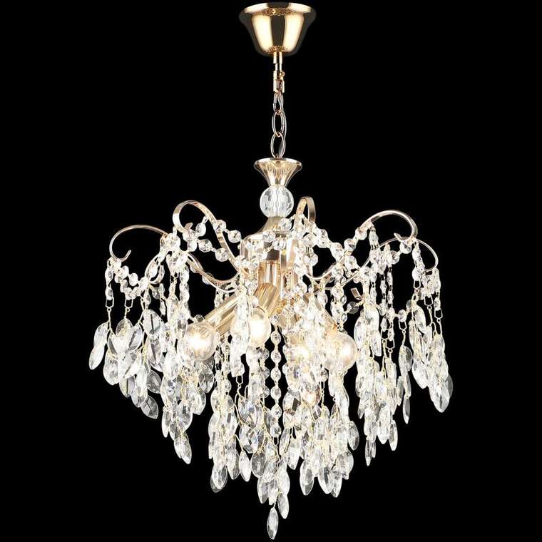 Хрустальная люстра 24720-0.4-04 FGD (хрусталь, цвет прозрачный)