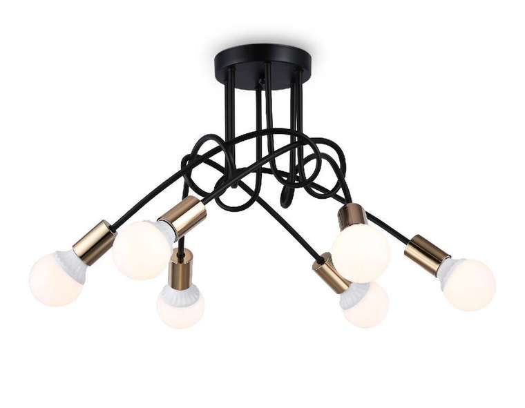 Потолочная люстра Loft TR80419 (металл, цвет черный)