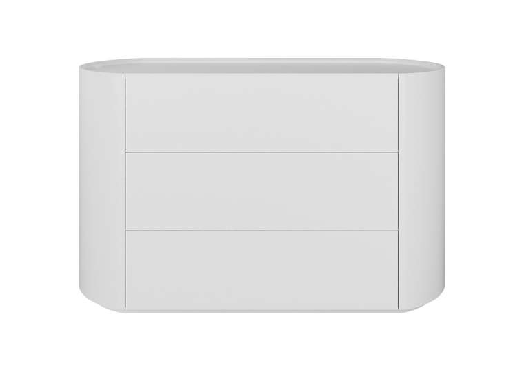 Комод Lagom 3 белого цвета