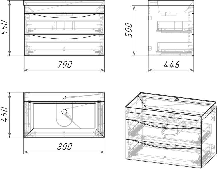 Тумба для комплекта Талис