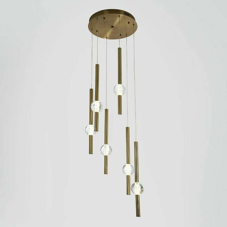 Подвесной светильник MS.88923.6 BS (хрусталь, цвет прозрачный)