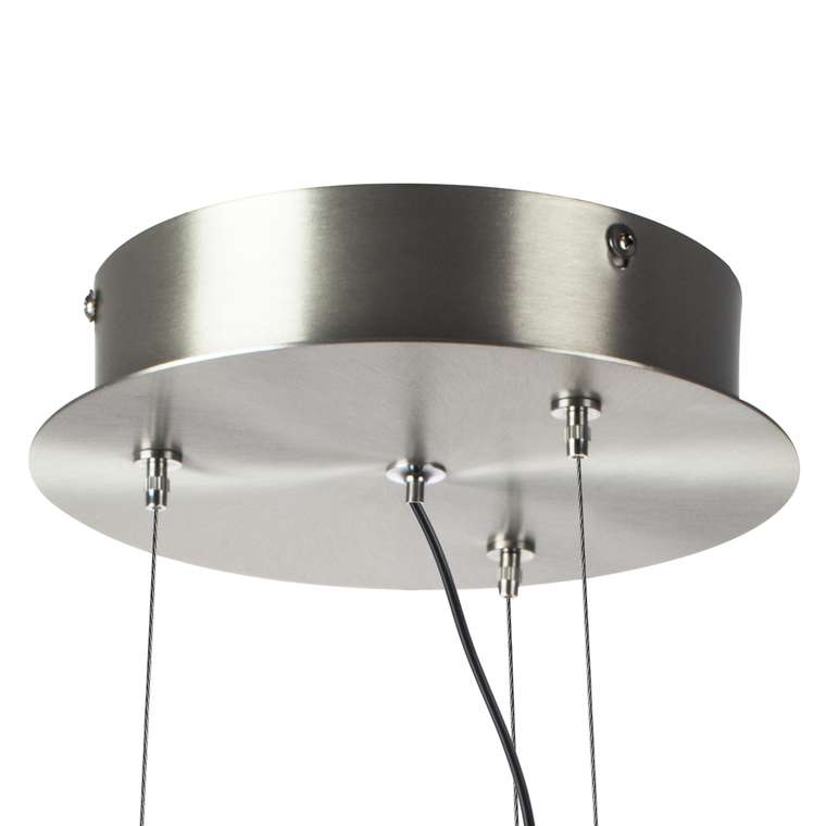 Люстра NAPOLI LED 12W 700LM КОФЕЙНЫЙ/ПРОЗРАЧНЫЙ 3000K