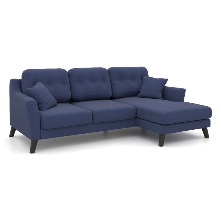Угловой диван-кровать Raf EKH синий