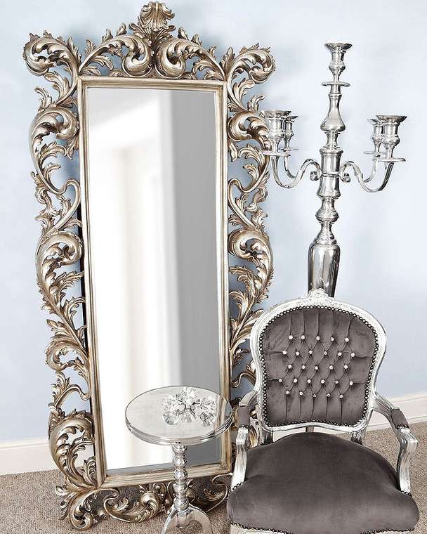 Зеркало "Меривейл" Florentine silver