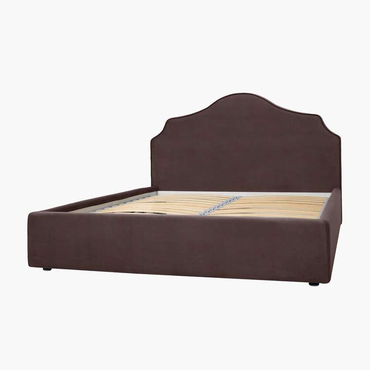 Кровать Bliss 180х200 темно-коричневого цвета с подъёмным механизмом