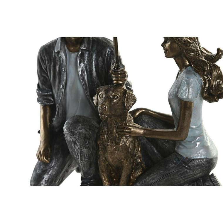 Декоративная фигура DKD Home Decor 15,5 x 8,5 x 14,5 cm 15,5 x 8,5 x 19 cm Разноцветный Пара (2 штук)