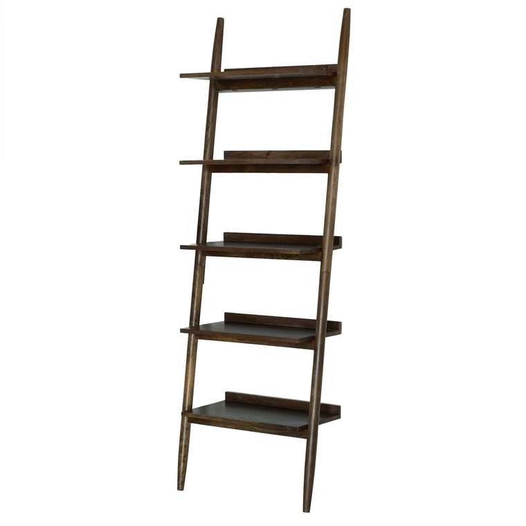 Стеллаж-лесенка Панкхи М коричневого цвета