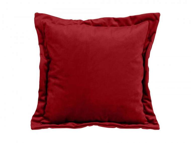 Подушка декоративная Relax 50х50 красного цвета