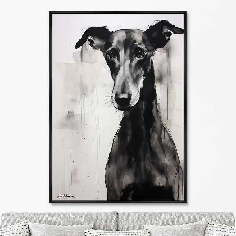 Репродукция картины Tender look, No 1, 2024г.