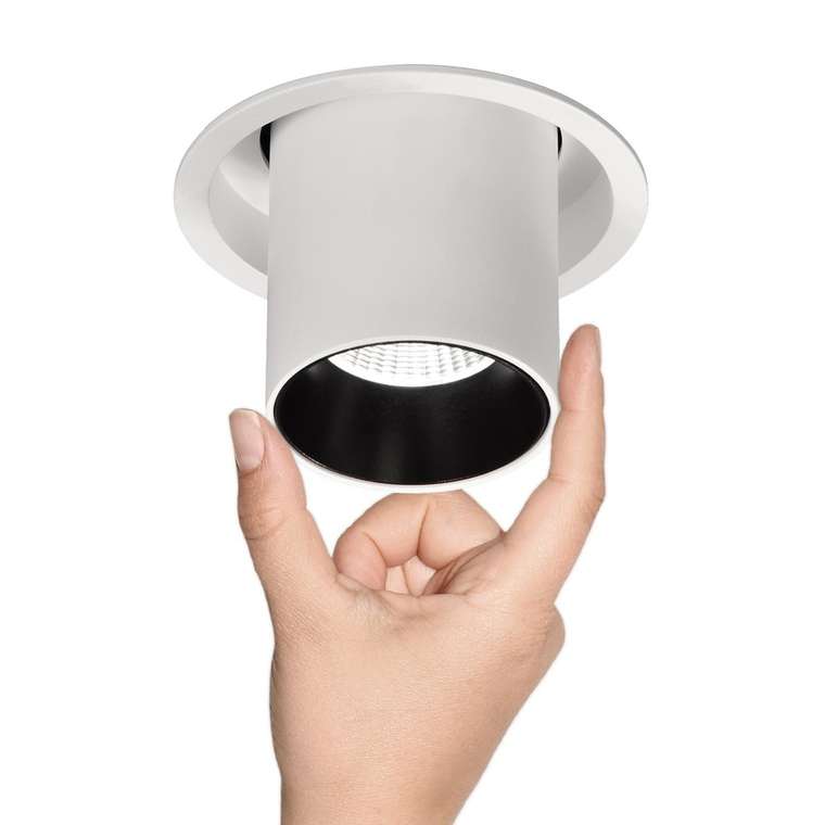 встроенные споты Garda 6401 (алюминий, цвет белый)