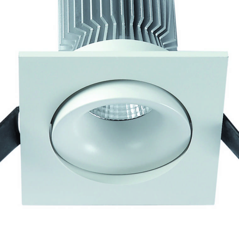 Встраиваемый светильник FORMENTERA C0080 (алюминий, цвет белый)