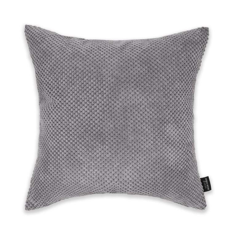 Декоративная подушка Citus Grey серого цвета