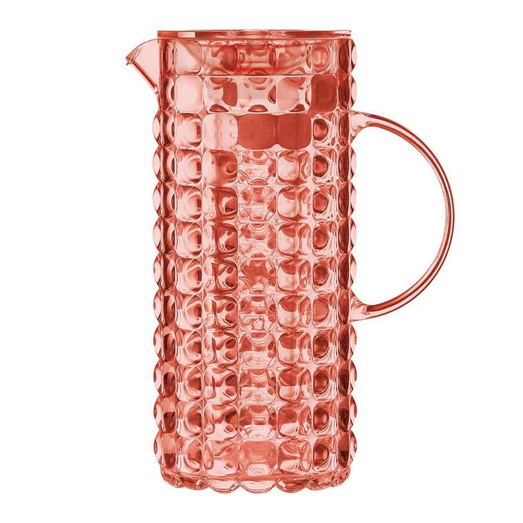 Кувшин с колбой для льда Guzzini Tiffany коралловый