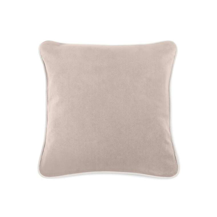 Подушка декоративная Duo бежево-горчичного цвета