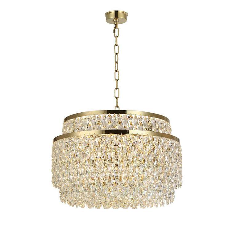 Люстра Newport 8530 Tiffany 8530/60 C gold polished