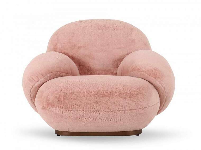 Кресло Flemming розового цвета
