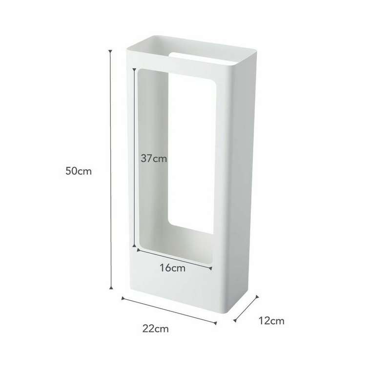 Подставка для зонтов Tower белого цвета