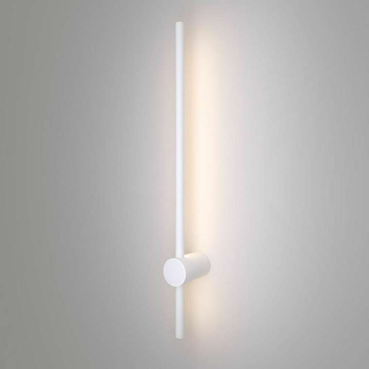Настенный светодиодный светильник Cane белого цвета