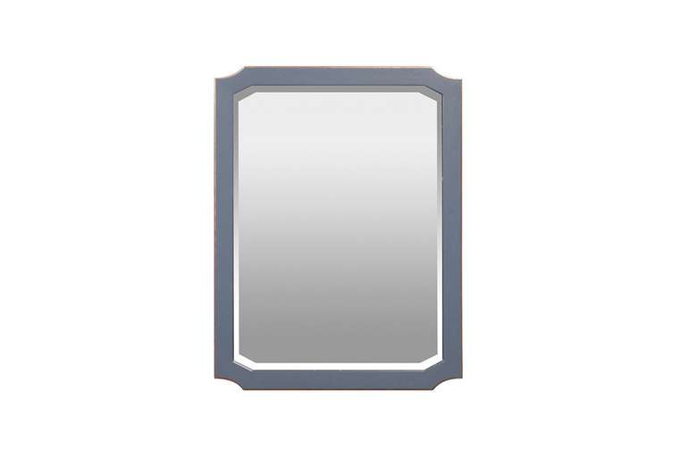 Зеркало настенное Стюарт серо-синего цвета