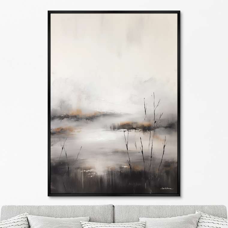 Репродукция картины Landscape Collection, Fog, 2024г.