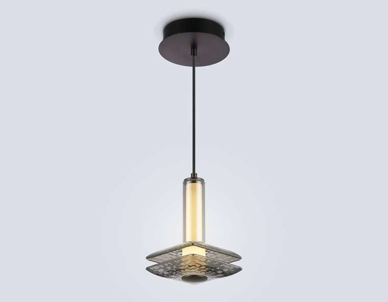Подвесной светильник Crystal LH31003 (стекло, цвет дымчатый)