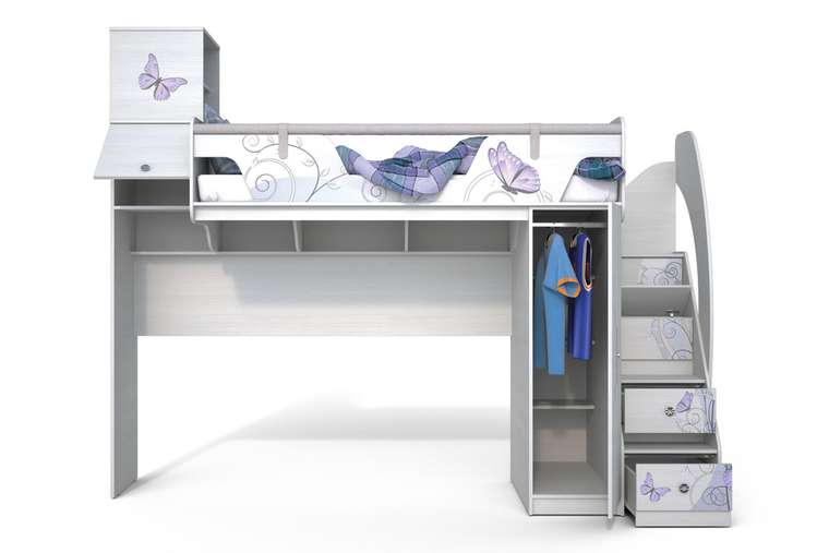 Кровать-чердак Леди