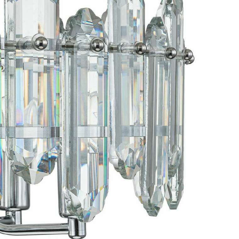 Подвесная люстра Tiara 2111/6S Chrome (стекло, цвет прозрачный)
