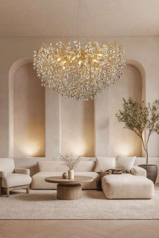 Хрустальная люстра MS.2117.600 BS (хрусталь, цвет прозрачный)