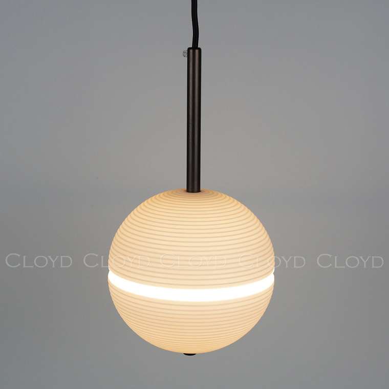 Подвесной светильник Cloyd COSMORA P1 / выс. 32 см - керамика - черный