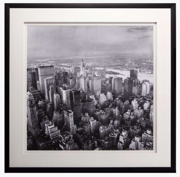 Постер с паспарту в раме "New York Skyline"