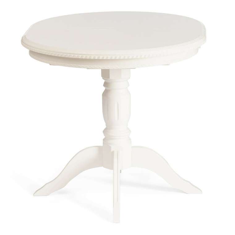 Раздвижной обеденный стол Stefano белого цвета