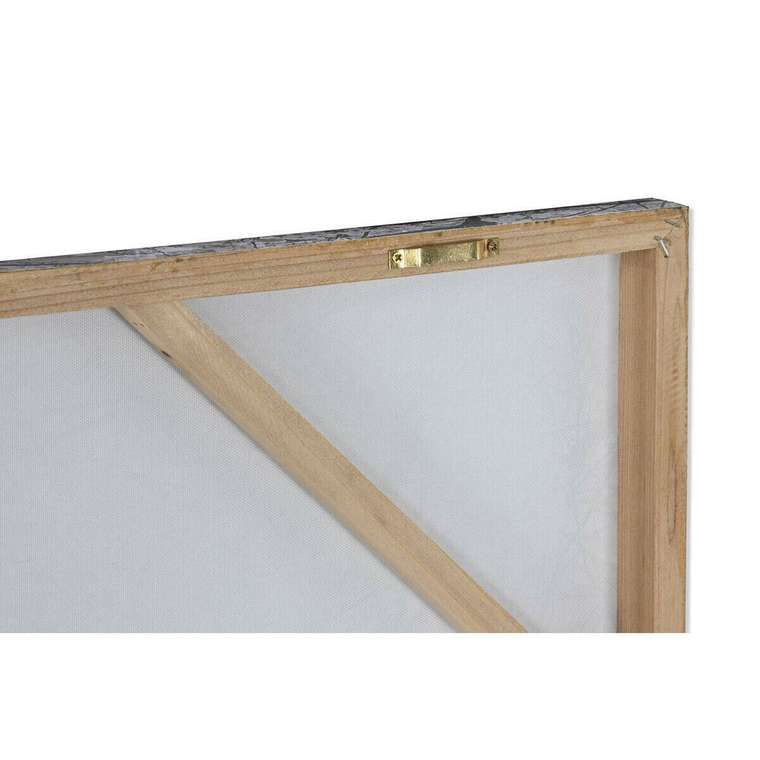 Картина Белый Позолоченный Пурпурин Лондон Loft 150 x 3 x 100 cm (2 штук)