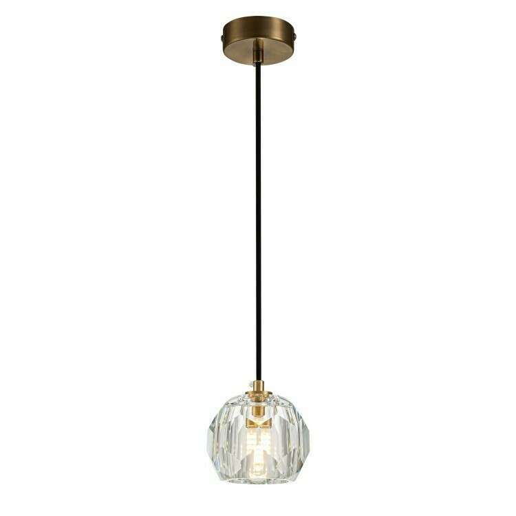 Подвесной светильник Belfast Clifton D3315-1 GL CL Прозрачный