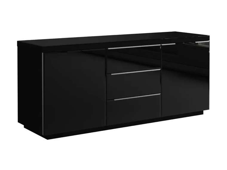 Комод Kristal черного цвета