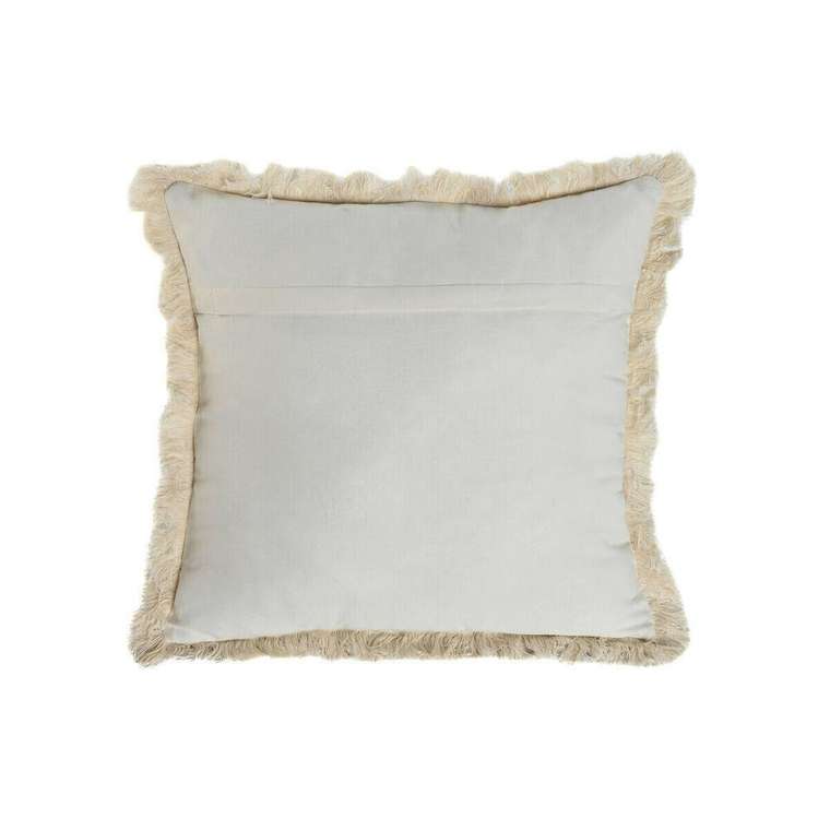 Подушка Boho 45х45 бежевого цвета