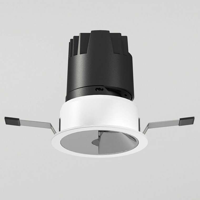 Потолочный светодиодный светильник 10W 3000K белый/хром 25090/LED Inline