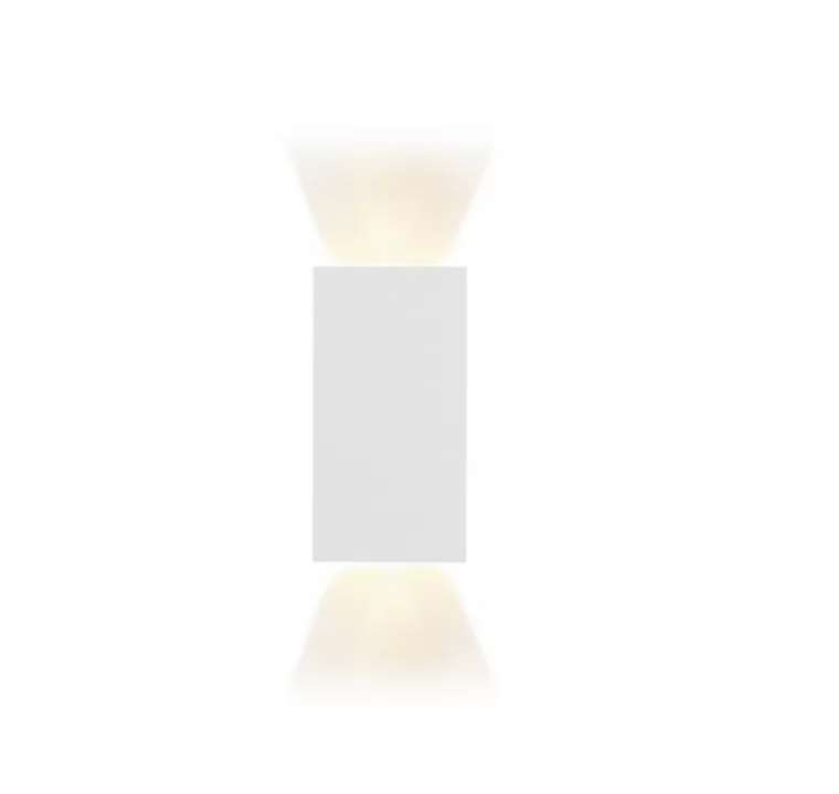 Настенный светильник Double белого цвета