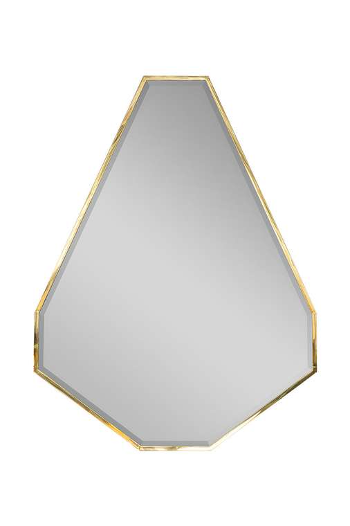 Зеркало настенное в металлической раме