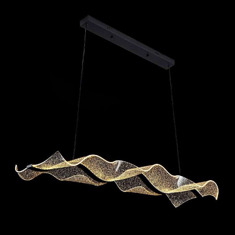 Подвесная люстра MS.8046.1000 BK (акрил, цвет прозрачный)