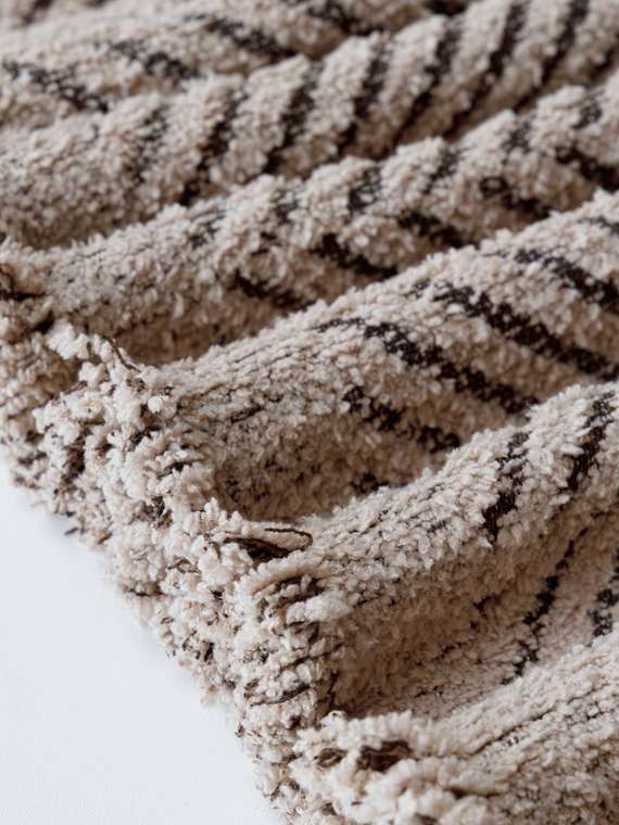 Покрывало Lungo Rate 180х340 бежево-серого цвета