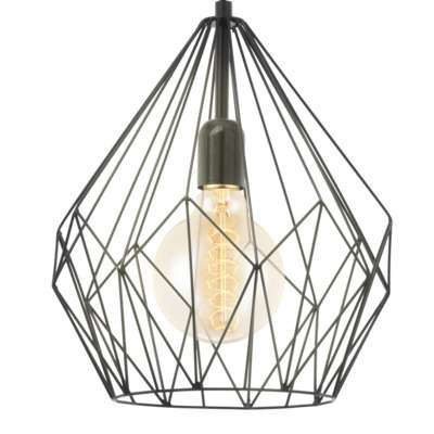 Подвесной светильник Vintage 49257 (металл, цвет черный)