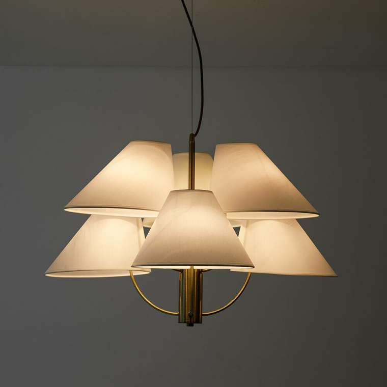 Подвесная люстра Arte Lamp RONDO A4086LM-6AB