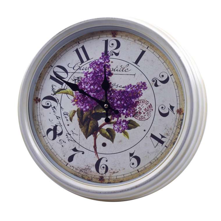 Часы настенные «Сирень»